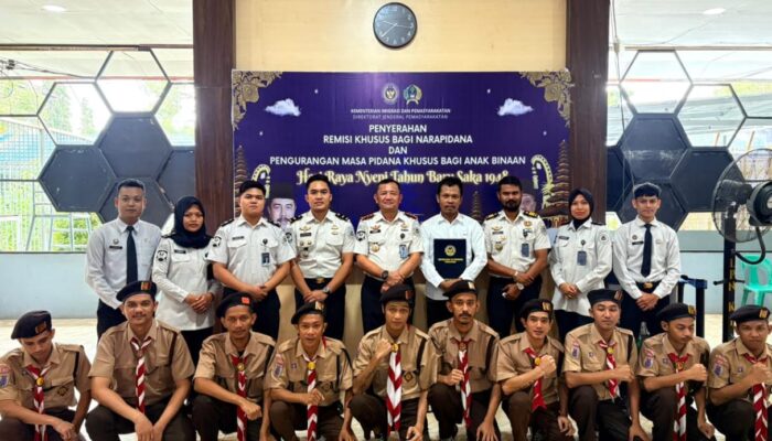 Lapas Narkotika Karang Intan Beri Remisi Nyepi 2026, Dorong Warga Binaan Lebih Baik