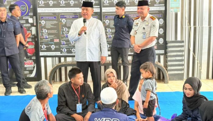 Layanan Kunjungan Lebaran di Lapas Karang Intan Dipantau Langsung Kakanwil Ditjenpas Kalsel