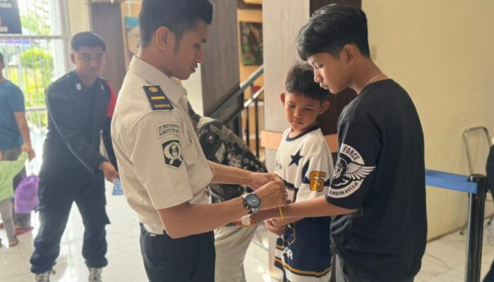 Kunjungan Pasca Lebaran Hari ke-5 di Lapas Narkotika Karang Intan Berjalan Lancar dan Kondusif