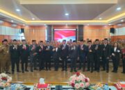 Wabup Agus Suranto Tekankan Merit Sistem, 9 Pejabat Tanggamus Resmi Dilantik