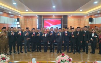 Wabup Agus Suranto Tekankan Merit Sistem, 9 Pejabat Tanggamus Resmi Dilantik