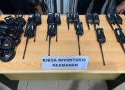 Lapas Narkotika Karang Intan Cek dan Data HT, Pastikan Komunikasi Operasional Optimal