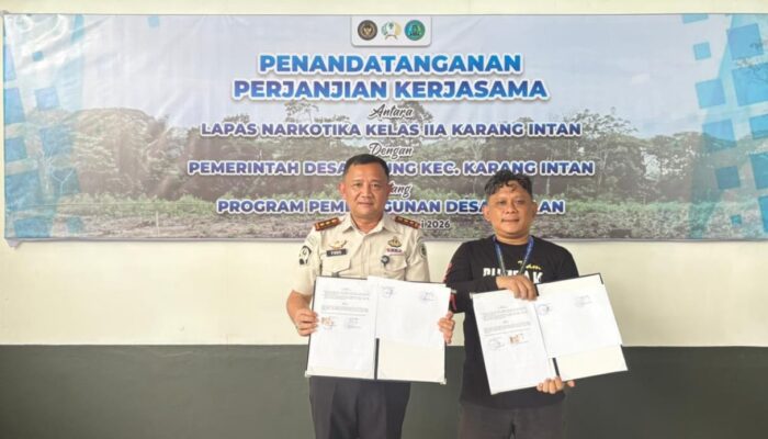 Program Desa Binaan Resmi Diluncurkan, Kalapas Yugo Dorong Sinergi Lapas Narkotika Karang Intan dengan Masyarakat