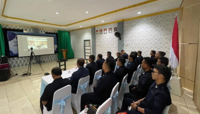 Ikuti Zoom Dirjenpas, Lapas Narkotika Karang Intan Tegaskan Komitmen Jaga Integritas Petugas
