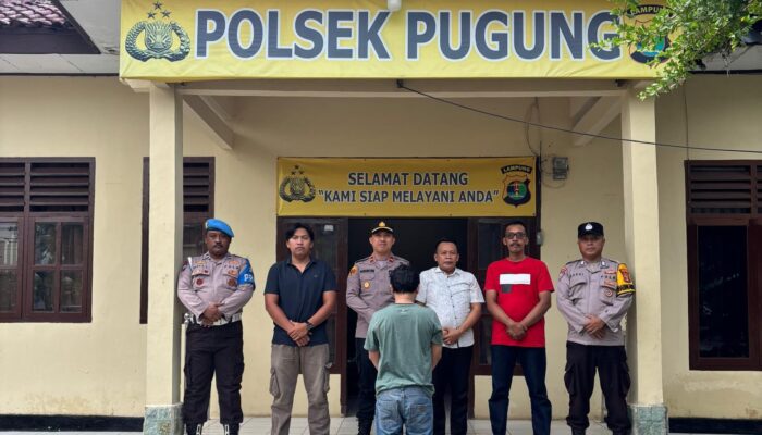 Polsek Pugung Amankan Oknum Kakon atas Persangkaan Dugaan Penipuan dan Penggelapan