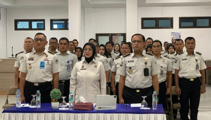 Berikan Penguatan Jajaran UPT, Kakanwil Ditjenpas Babel Tekankan Inovasi dan Integritas Petugas