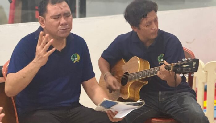 Pendeta Ester Waty Pimpin Kebaktian di Lapas Narkotika Karang Intan, Bangun Harapan Warga Binaan
