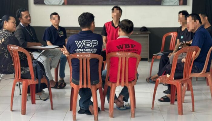 Pembinaan Kerohanian Nasrani di Lapas Narkotika Karang Intan Dorong Warga Binaan Introspeksi Diri
