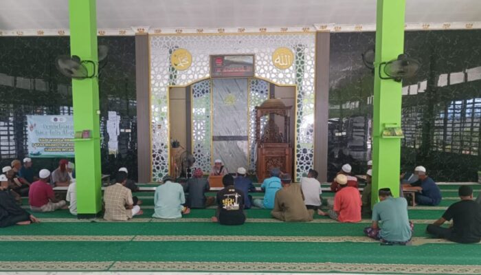 Pembinaan Rohani Berkelanjutan, Lapas Narkotika Karang Intan Gelar Pengajian Ilmu Fiqih di Masjid At Taubah