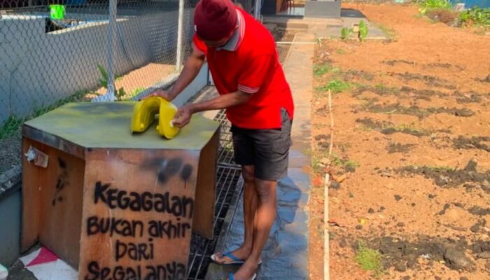 Lapas Narkotika Karang Intan Bekali Warga Binaan Keahlian Otomotif melalui Bengkel Laskarin Body Repair