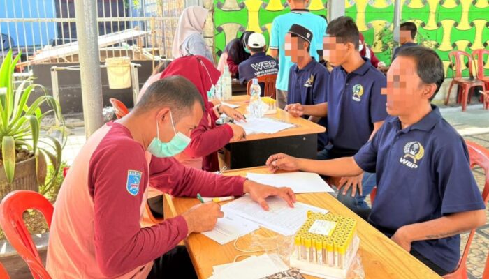 Lapas Narkotika Karang Intan Perkuat Layanan Kesehatan Warga Binaan melalui VCT Mobile HIV/AIDS dan Skrining TBC