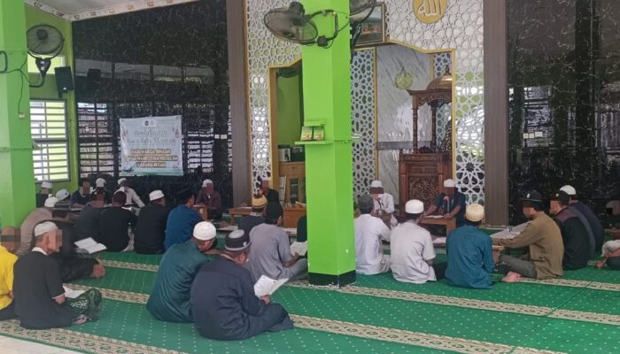 Lapas Narkotika Karang Intan Tingkatkan Pembinaan Keagamaan lewat Kegiatan Sholawat Burdah