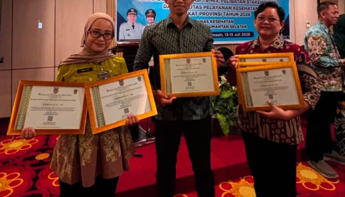 Lapas Narkotika Karang Intan Torehkan Prestasi, Klinik Pratama Sabet 2 Penghargaan Program Tuberkulosis