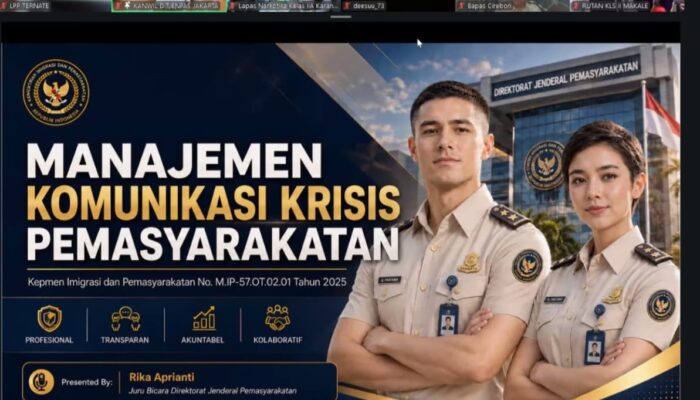 Lapas Narkotika Karang Intan Tingkatkan Kompetensi Humas Hadapi Krisis Komunikasi di Era Digital