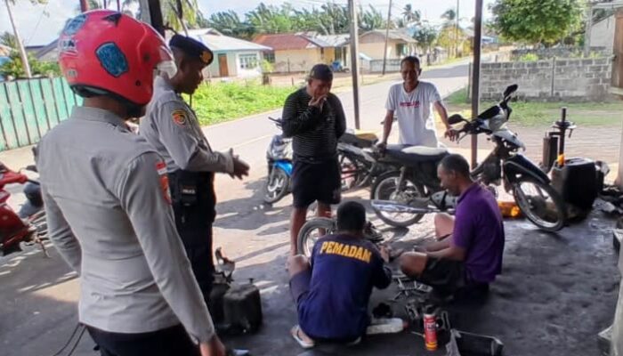 Cipta Kondisi Siang Hari, Polsek Selaru Intensifkan Patroli KRYD