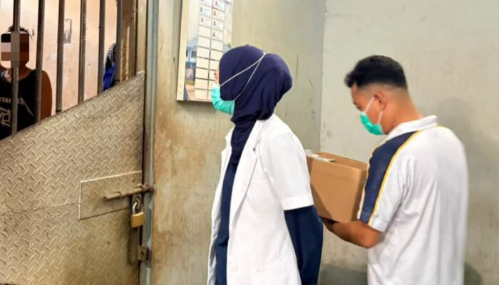 Sambang Kesehatan Lapas Narkotika Karang Intan Percepat Deteksi Dini Keluhan Warga Binaan