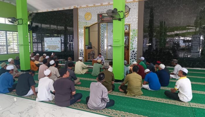 Lapas Narkotika Karang Intan Tingkatkan Pembinaan Spiritual Warga Binaan Lewat Kajian Hadist Bersama Kemenag