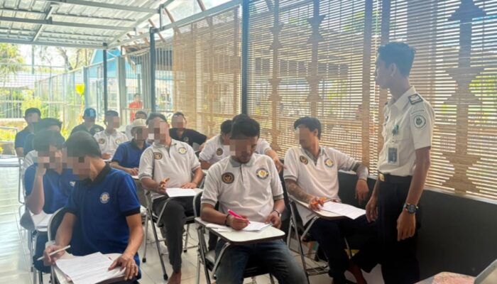 Lapas Narkotika Karang Intan Perkuat Pembinaan Pendidikan Tinggi, Warga Binaan Selesaikan UAS S1 Kewirausahaan