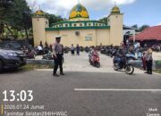 Jaga Sholat Jumat, Satlantas Polres Tanimbar Gatur Lalin di Saumlaki