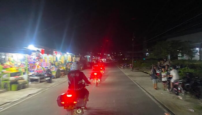 Jaga Kamtibmas, Sat Samapta Tanimbar Intensifkan Patroli Malam