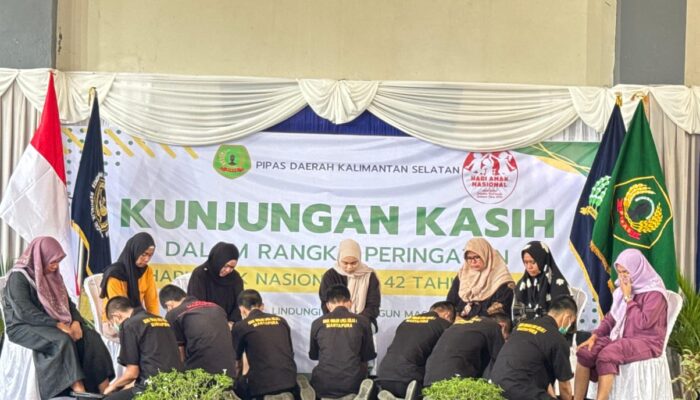 Hari Anak Nasional 2026, PIPAS Lapas Narkotika Karang Intan Berikan Dukungan untuk Anak Binaan di LPKA Martapura