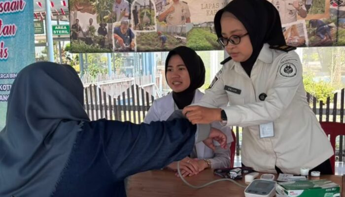 HUT ke-81 RI, Lapas Narkotika Karang Intan Hadirkan Cek Kesehatan Gratis dan Konsultasi Dokter
