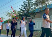 Lapas Narkotika Karang Intan Ikuti Fun Walk, Perkuat Kebersamaan Jelang HUT ke-81 RI
