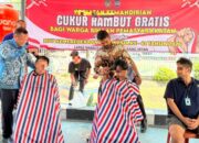 Lapas Narkotika Karang Intan Gelar Cukur Rambut Gratis, Asah Keterampilan Warga Binaan
