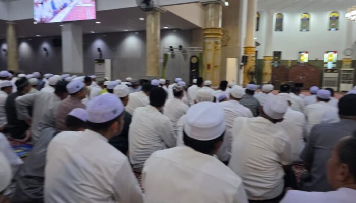Lapas Narkotika Karang Intan Perkuat Sinergi Lewat Salat Hajat Hari Jadi Kabupaten Banjar