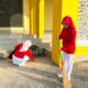 HUT ke-81 RI, PIPAS Lapas Narkotika Karang Intan Gotong Royong Bersihkan Masjid Miftahul Khair