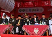 HUT ke-81 RI, Lapas Narkotika Karang Intan Maknai Penurunan Bendera dengan Semangat Pengabdian