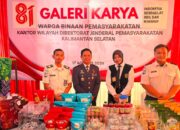 Teh Mint dan Sabun Cuci Laskarin, Produk Warga Binaan Karang Intan Tampil di Galeri Karya