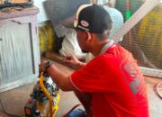 Pembinaan Kemandirian Lapas Narkotika Karang Intan Asah Keterampilan Body Repair Warga Binaan