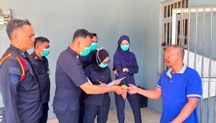 Sambang Kesehatan, Klinik Pratama Lapas Karang Intan Deteksi Dini Keluhan Warga Binaan